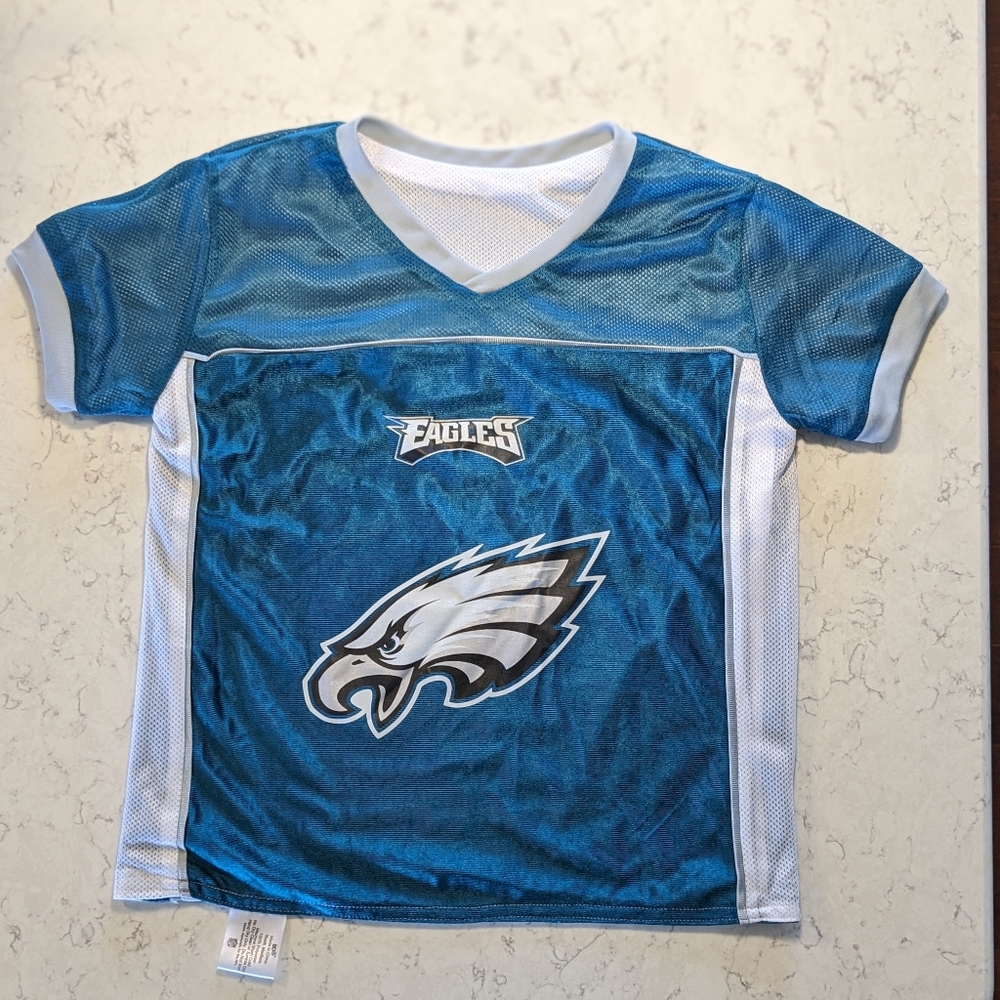 Eagles flag football reversible jersey